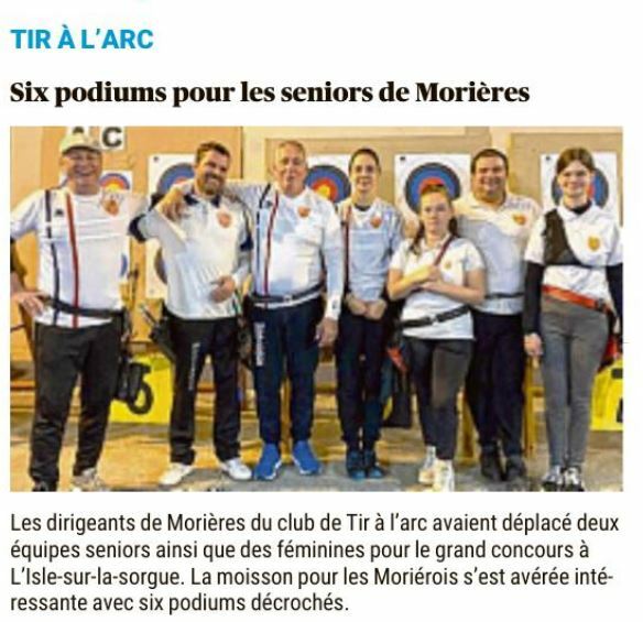 Article La Provence 12/12/23