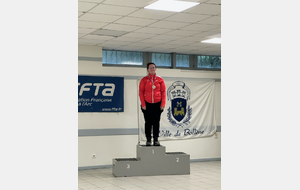 Lenaïck 1er Championne Départemental