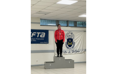 Lenaïck 1er Championne Départemental